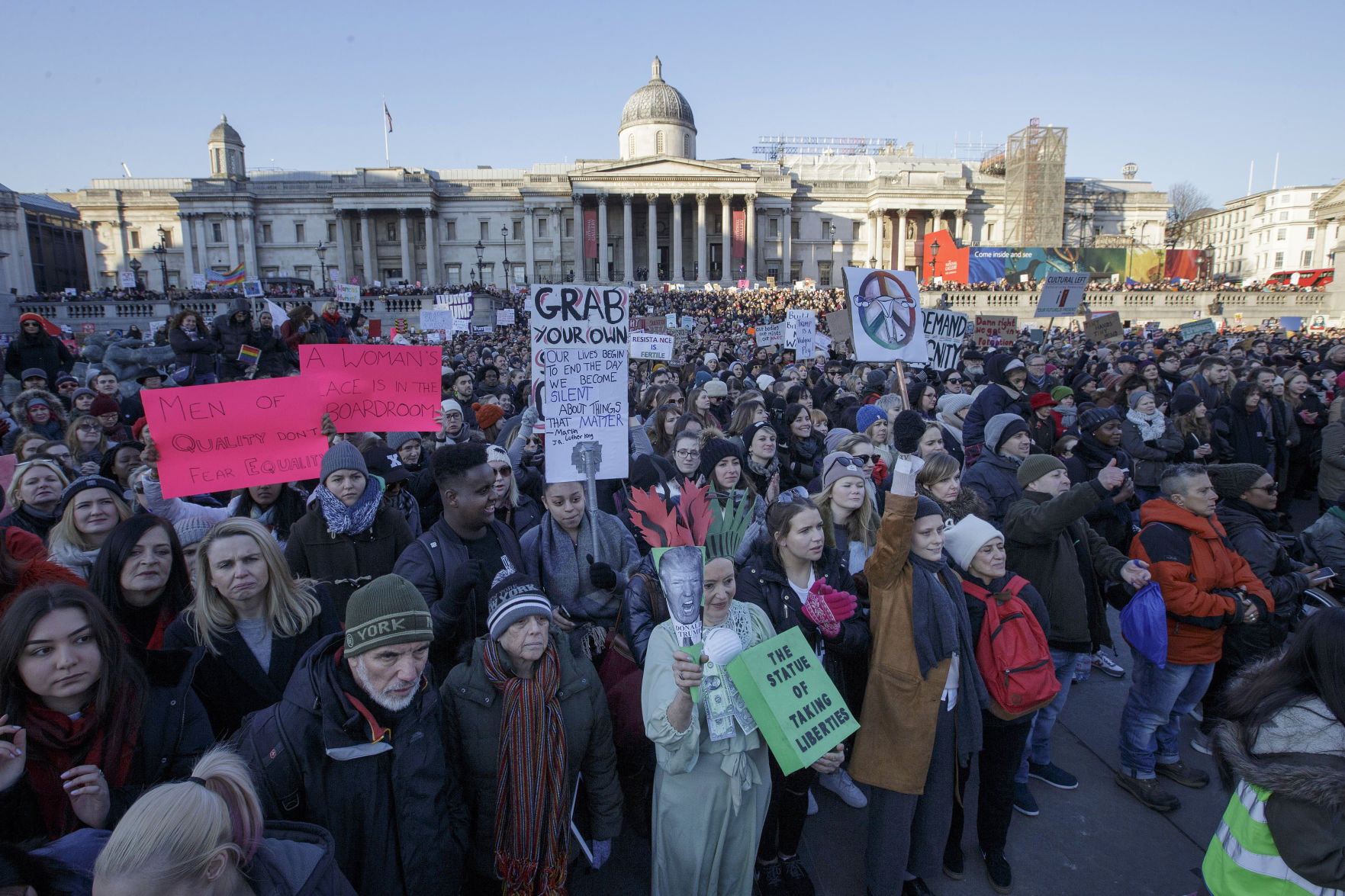 Britain Women's March
